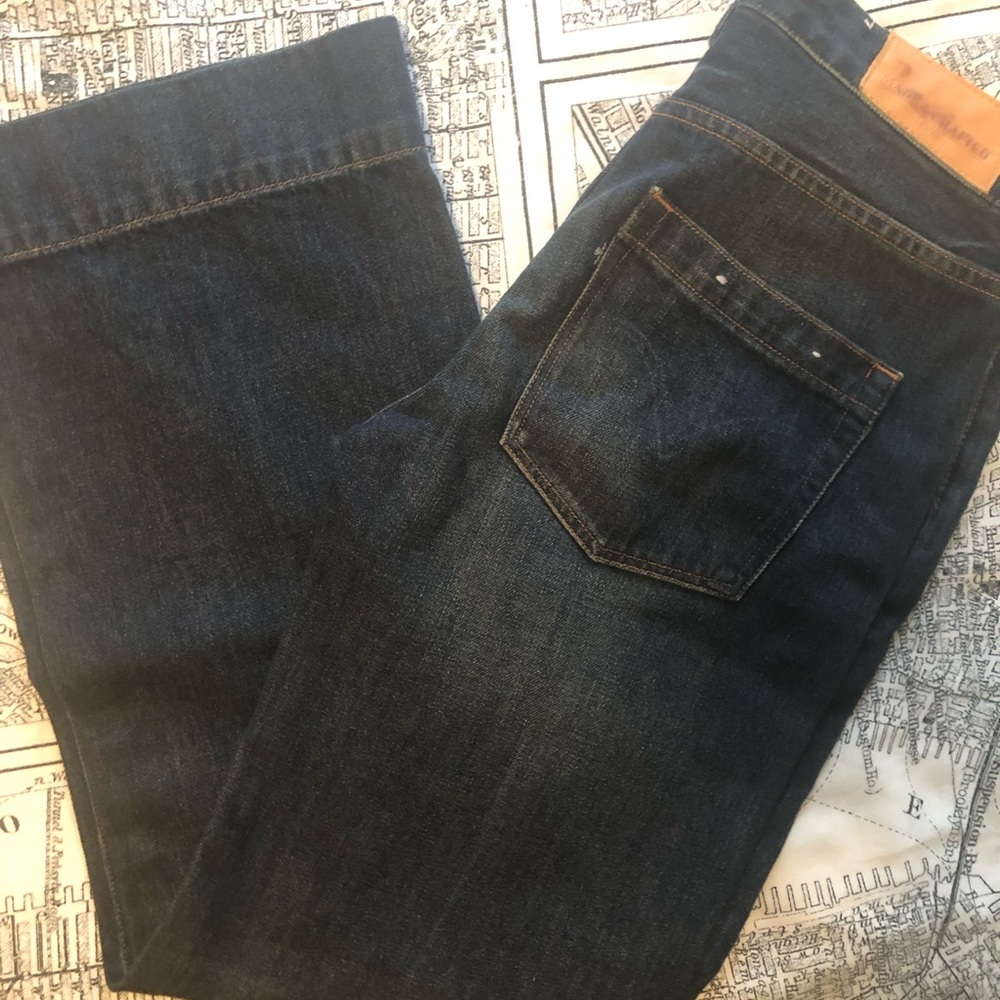 Levi cropped sailer jeans